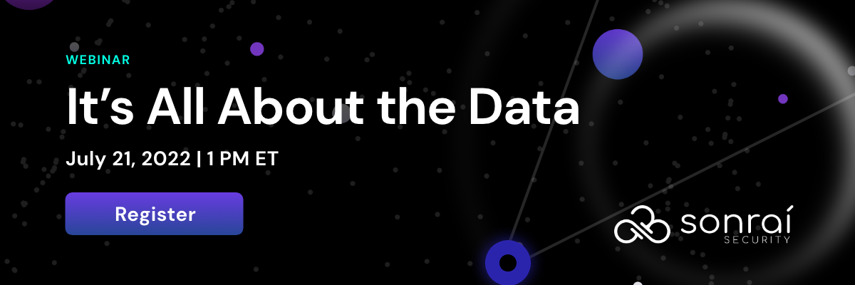 It's All About the Data Email Banner